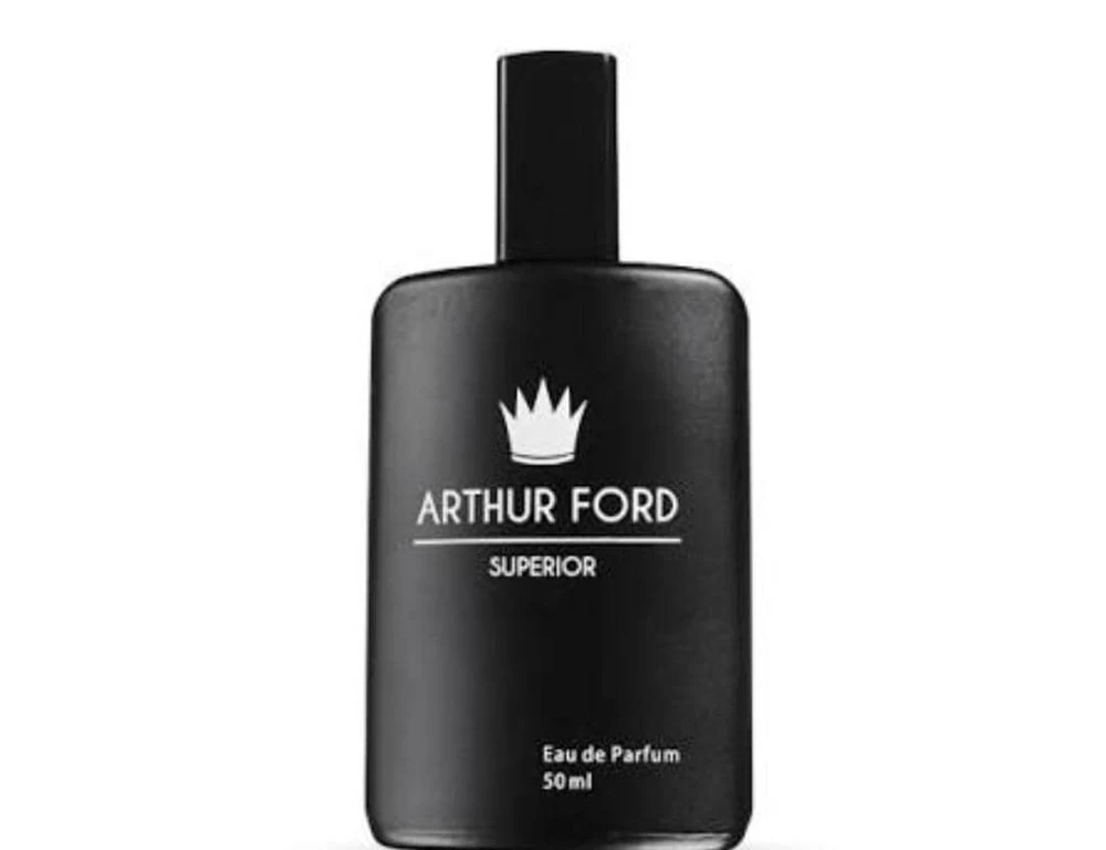 Arthur Ford Superior fragrance in a black bottle